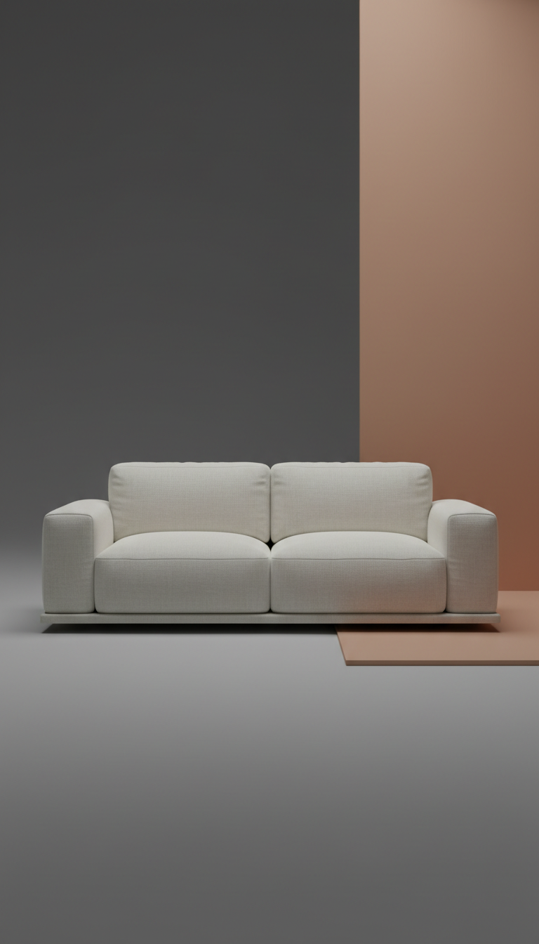 Linen Modular Sofa Deep Seat