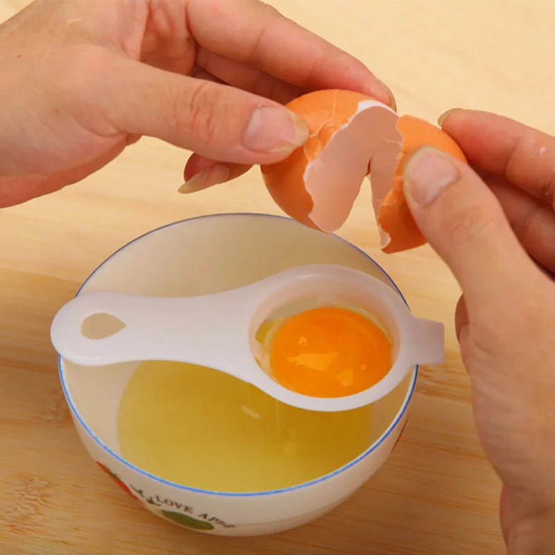 5pcs Egg Separator Egg Yolk White Separator Food Grade Egg Divider Egg White Yolk Filter Kitchen Tools