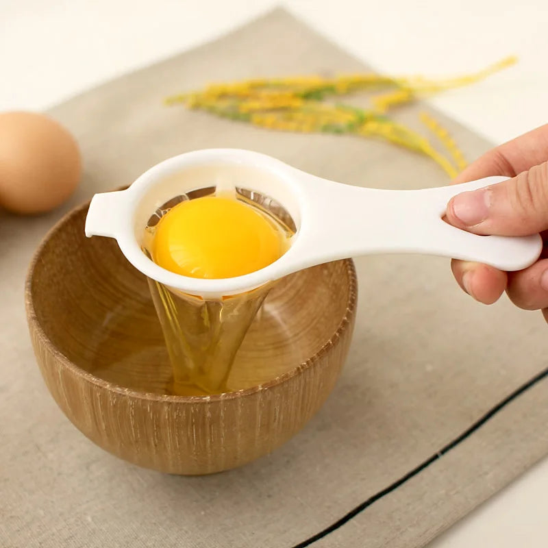 5pcs Egg Separator Egg Yolk White Separator Food Grade Egg Divider Egg White Yolk Filter Kitchen Tools